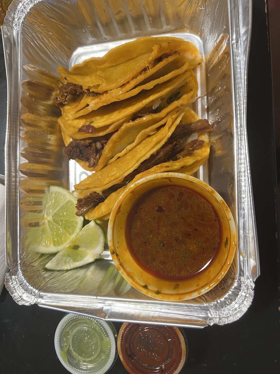 3 Birria Tacos